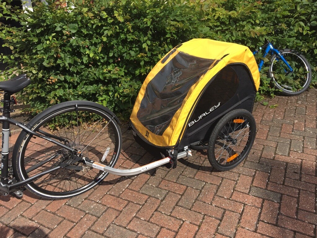 used bicycle trailer
